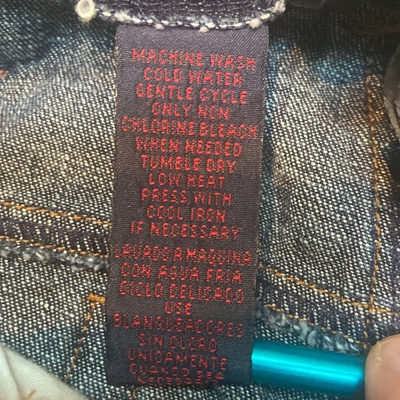 VINTAGE RALPH RALPH LAUREN Women Size 6 Blue Jeans - Picture 3 of 11